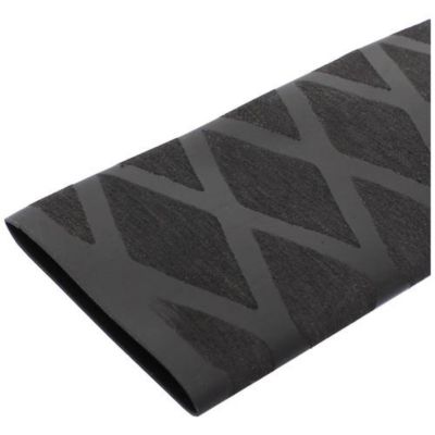 Quadrios Gaine thermorétractable Soft-Grip 35 mm avant / 18 mm après 1 m noir sans colle 2:1