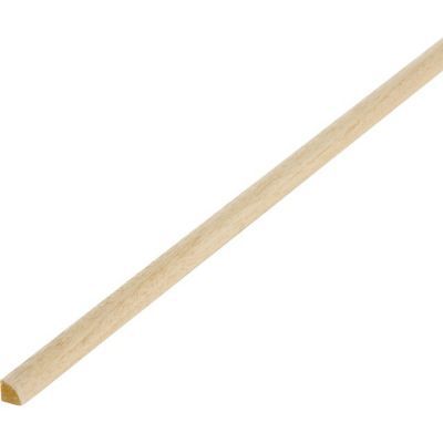 Quart de rond ayous Diall 11 x 11 mm L.2,4 m
