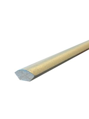 Quart de rond en MDF Ninna couleur vert Ep.14mm L.2,44m