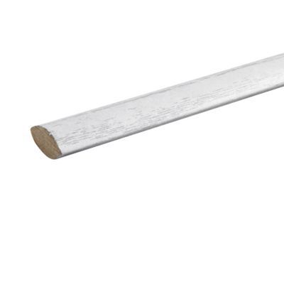 Quart de rond MDF chêne gris L.260 cm