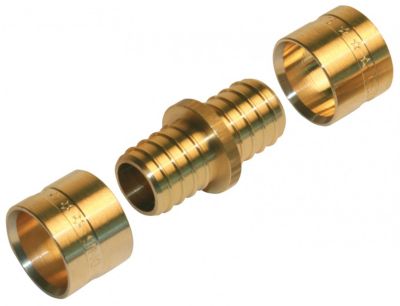 QUICK PLOMBERIE Manchon à glissement laiton D.16 pour tube en per