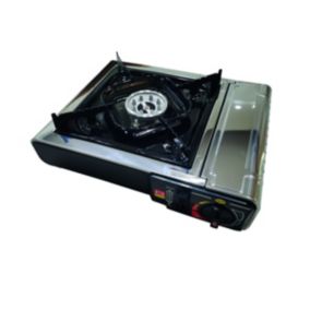 Réchaud à Gaz Portable 1 Feu Allumage Piézoélectrique Camping INCASA