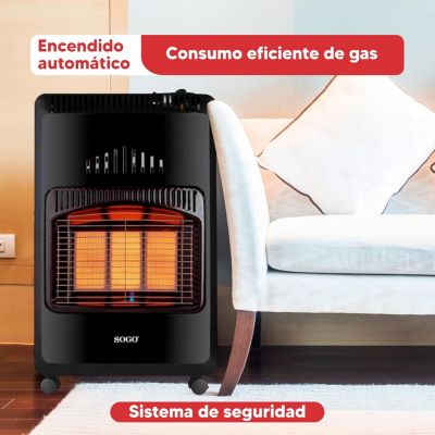 Réchauffeur à gaz portable Buddy avec adaptateur pour cartouches de gaz avec filetage 7/16, puissance jusqu'à 2,4 kW,