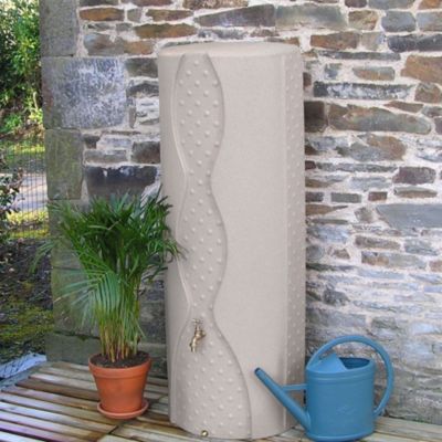 Récupérateur d'eau de pluie pour jardin Niagara 750 L ivoire EMP ROTOMOULAGE
