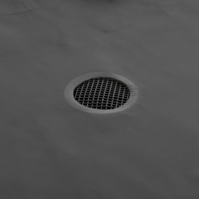 Récupérateur d'eau Réservoir d'eau Inoxydable et Résistant aux UV 500 L 80 x 98 cm casa.pro