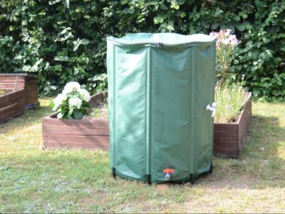 Récupérateur d'eau souple et pliable 500 litres - Eda