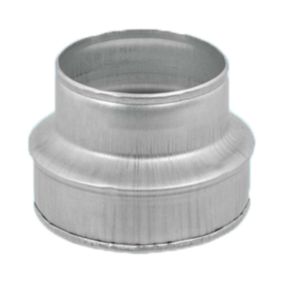 Réduction circulaire mâle pour conduits de ventilation en acier galvanisé - Diamètre (mm) 200 125