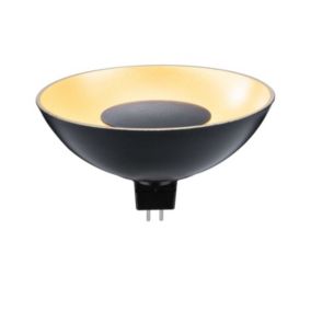 Réflecteur LED GU5,3 12V noir/doré 1900K