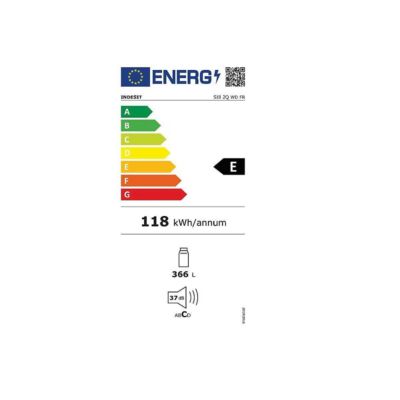 Réfrigérateur 1 porte 366l 60cm blanc Indesit SI82QWDFR