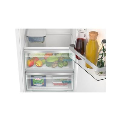 Réfrigérateur 1 porte intégrable à glissières 310l blanc Siemens KI81RVFE0