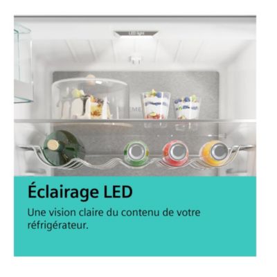 Réfrigérateur 1 porte intégrable à pantographe 165l Siemens KI31RVFE0 iq300