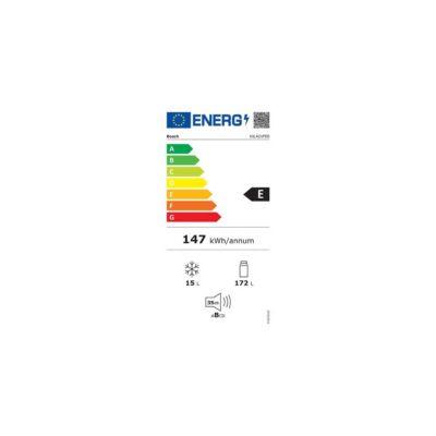 Réfrigérateur 1 porte intégrable à pantographe 187l Bosch KIL42VFE0 série 4