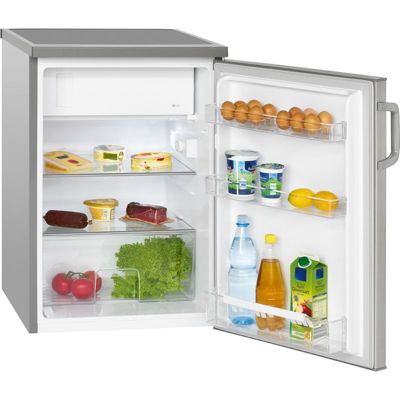 Réfrigérateur 120L Inox Bomann KS2194-1-Inox