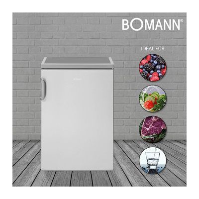 Réfrigérateur 133L inox Bomann VS 2195.1 inox