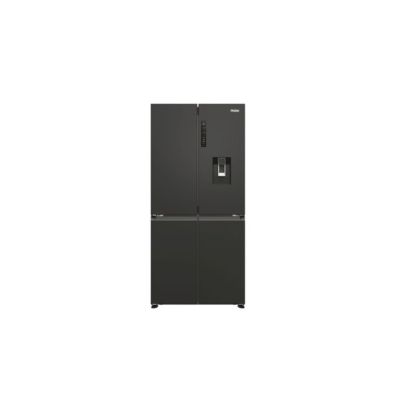 Réfrigérateur américain 83.3cm 463l no frost noir Haier HCR3818EWPT
