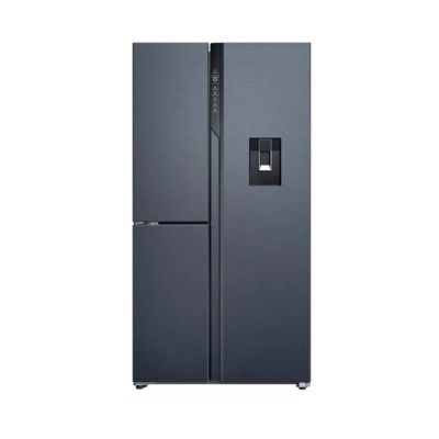 Réfrigérateur américain 91cm 574l nofrost Haier HSPR79F18EWMB