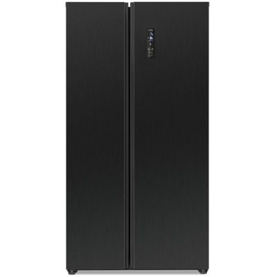 Réfrigérateur américain avec congélateur 442L Noir Bomann SBS7344-Noir