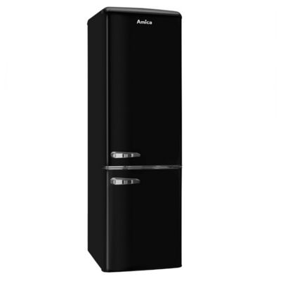 Réfrigérateur combiné 55cm 244l statique noir Amica AR8242N