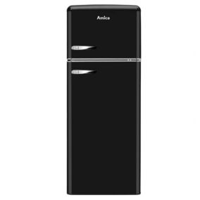 Réfrigérateur combiné 55cm 246l statique noir Amica AR7252N