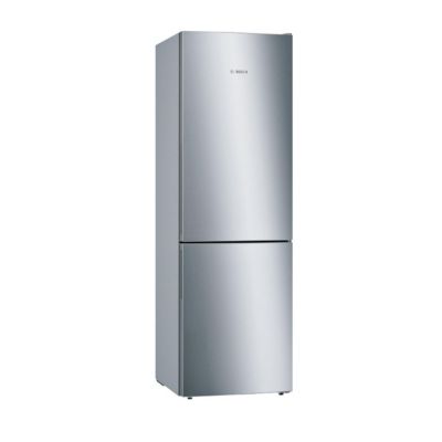 Réfrigérateur combiné 60cm 308l metal look Bosch KGE36ALCA série 6