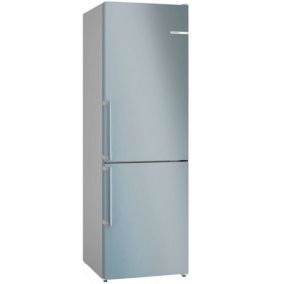 Réfrigérateur combiné 60cm 321l nofrost inox Bosch KGN36VLDT