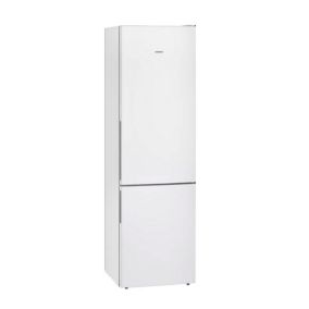 Réfrigérateur combiné 60cm 337l brassé blanc Siemens KG39EAWCA