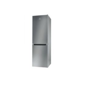 Réfrigérateur combiné 60cm 339l statique silver Indesit LI8S2ES