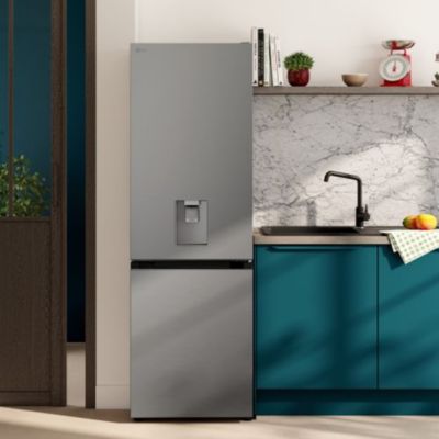 Réfrigérateur combiné 60cm 343l nofrost inox Lg GBF3102DPY