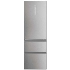 Réfrigérateur combiné 60cm 360l nofrost, inox Haier HTW5618DNMG