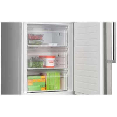 Réfrigérateur combiné 60cm 363l no frost inox Bosch KGN39AIBT série 6