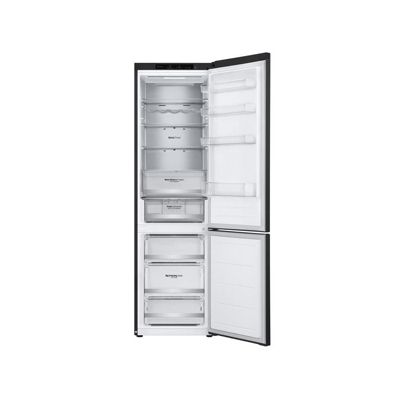 Réfrigérateur combiné 60cm 387l nofrost graphite Lg GBV5240DEP