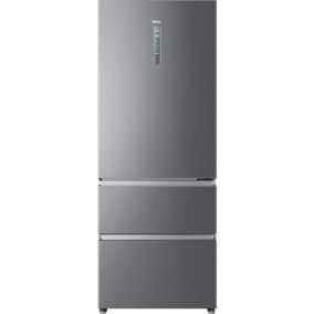 Réfrigérateur combiné 70cm 431l nofrost platinium Haier A3FE743CPJ