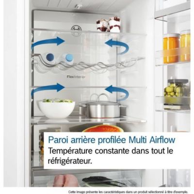 Réfrigérateur combiné 70cm 440l nofrost Bosch KGN492LDF série 4