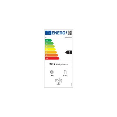 Réfrigérateur combiné 70cm 462l nofrost Lg GBB569MCAZN