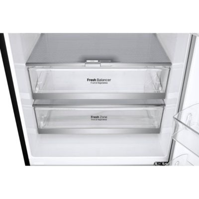 Réfrigérateur combiné 70cm 462l nofrost Lg GBB569MCAZN
