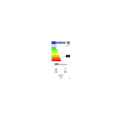 Réfrigérateur combiné 78cm 506l ventilé platinium Lg GTD7850PS1