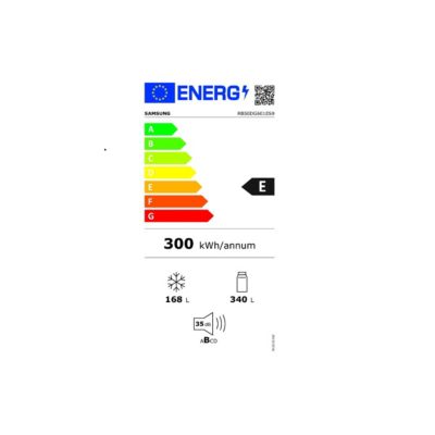 Réfrigérateur combiné 80cm 508l ventilé inox Samsung RB50DG601ES9