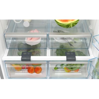 Réfrigérateur combiné 86cm 631l nofrost inox Bosch KGN86VIEA série 4