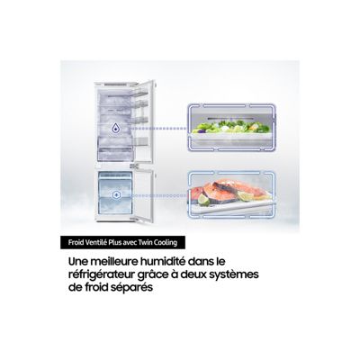 Réfrigérateur combiné BRB80F30AES0 SAMSUNG