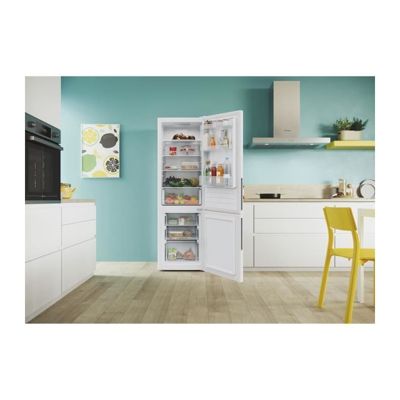 Réfrigérateur combiné - CANDY - CCT3L517EW - Classe E - 260 L - 39 dB ...