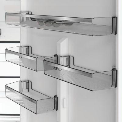 Réfrigérateur combiné - HOTPOINT - HPAK26472XP4E - Classe E - 475 L - 70 x 74,5 x 187 cm - Inox