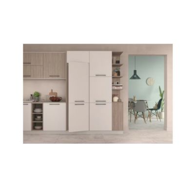 Réfrigérateur combiné intégrable à glissières 250l Indesit INC18T332