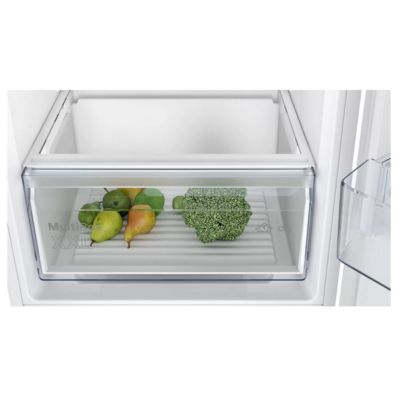 Réfrigérateur combiné intégrable à glissières 267l blanc Bosch KIV865SE0