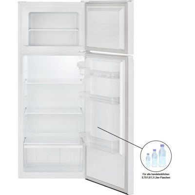 Réfrigérateur et congélateur 206L blanc Bomann DT7318-1-blanc