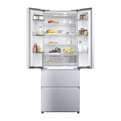 Réfrigérateur multi-portes - HAIER - FD 70 Series 3 HFR5719ENMG - Classe E - 446 L - 190 x 70 x 67,5 cm - Silver