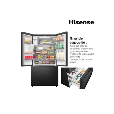 Réfrigérateur multi portes Hisense RF793N4SAFE