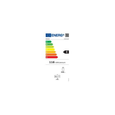 Réfrigérateur Simple porte 346L Froid Brassé Acier Inox noir SIEMENS