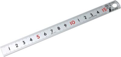 Règle 15 cm Shinwa 13131, avec pick-up pour soulever