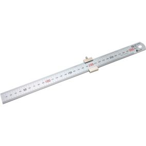 Règle avec butée 30 cm Shinwa 76752