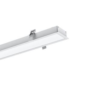 Réglette Encastrable LED 120cm 35W Blanc - Blanc Chaud 2300K - 3500K - SILAMP